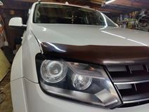 Накладки на фары (реснички) для Volkswagen Amarok 2009-